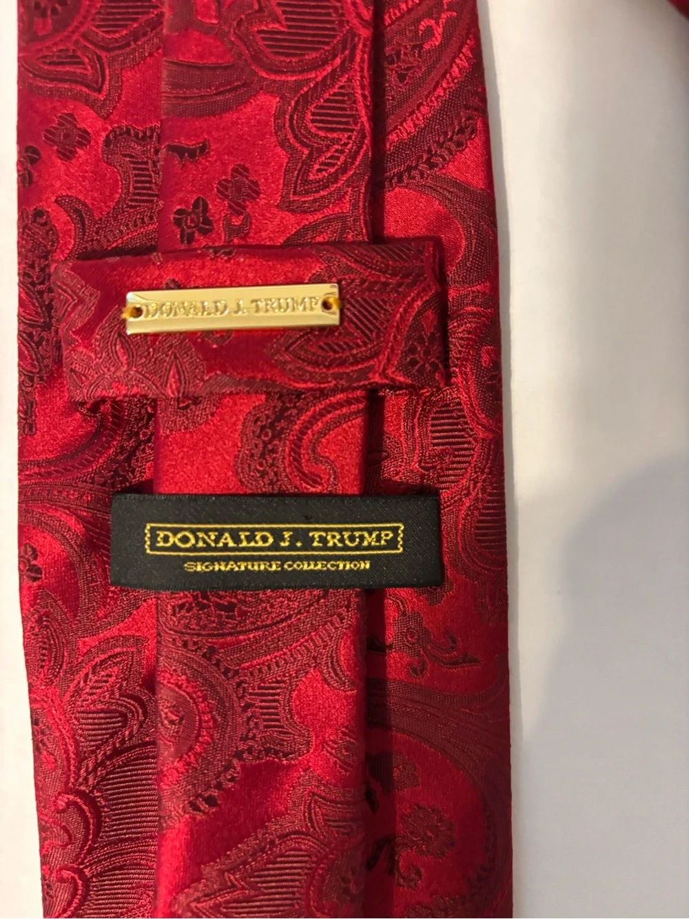 Donald J. Trump refined red